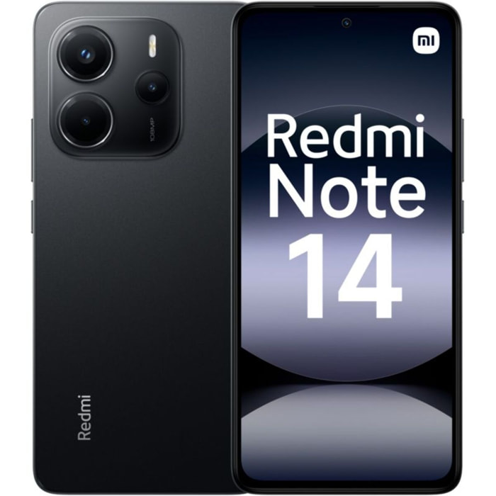 Téléphone portable XIAOMI Pack Redmi Note 14 Noir 256Go + Tab Redmi Pad SE 64Go