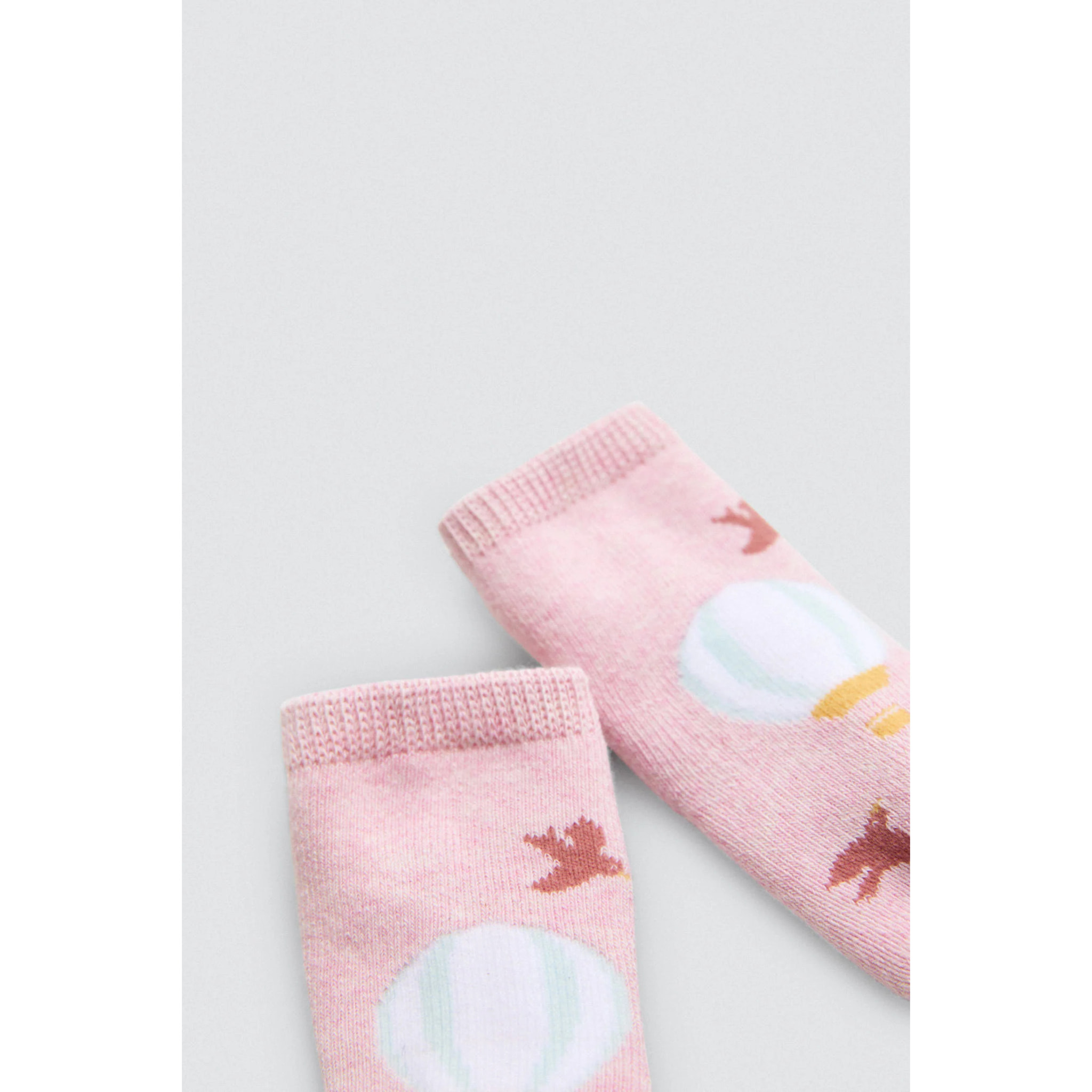 Confezione da 4 calzini termici per neonato con stampe a palloncino