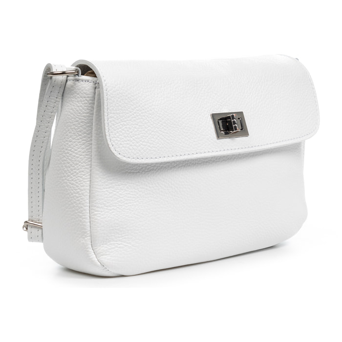 Arignano bolso bandolera mujer. Piel auténtica Dollaro.