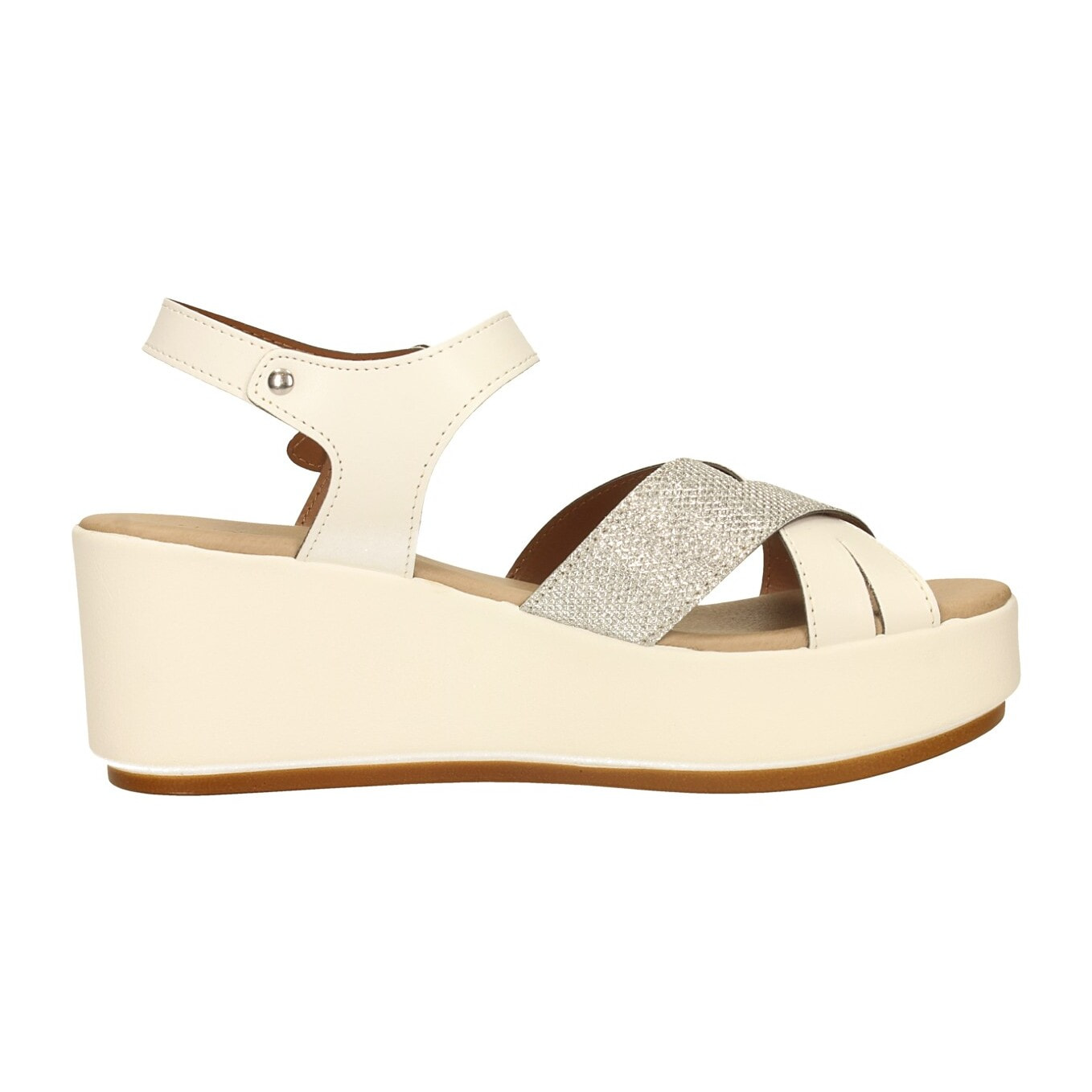 Sandali Donna Tata Italia Argentato