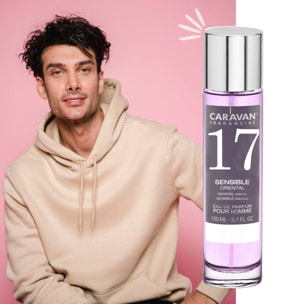 Caravan fragancias - caja de regalo con 2 perfumes nº17 de 150 ml, para hombre