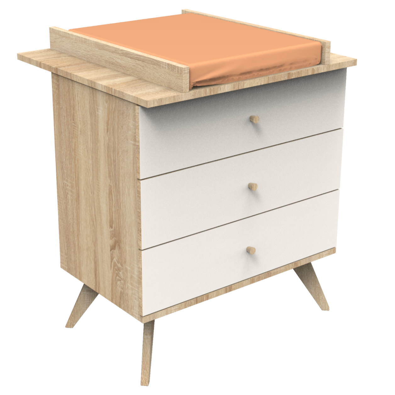 Plan à langer pour commode 3 tiroirs