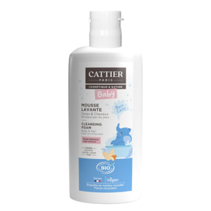 Mousse Lavante Bébé - Corps et Cheveux 150 ml