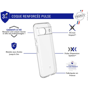 Coque FORCE CASE Google Pixel 8A Transparente