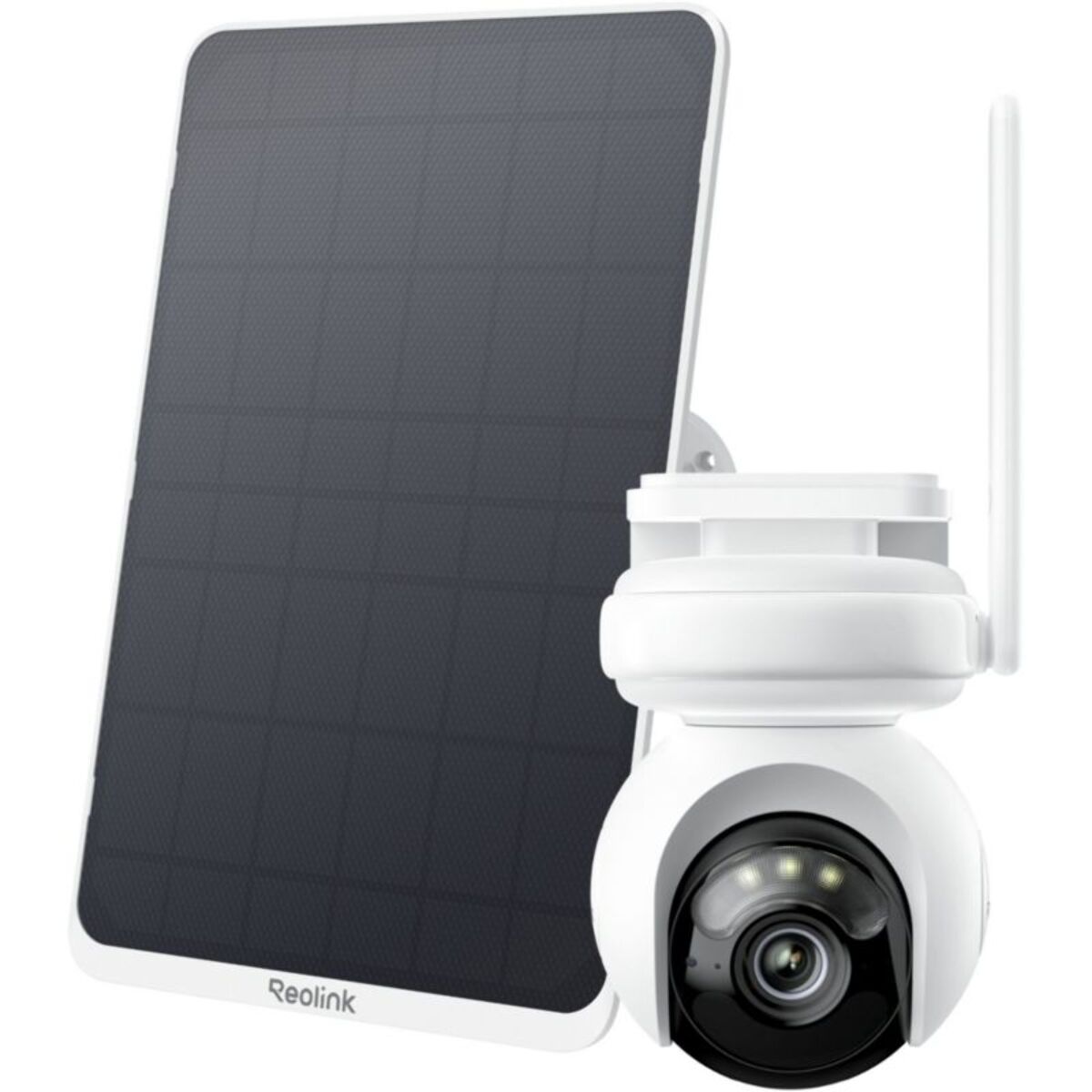 Caméra de surveillance REOLINK B660 + panneau solaire Blanc