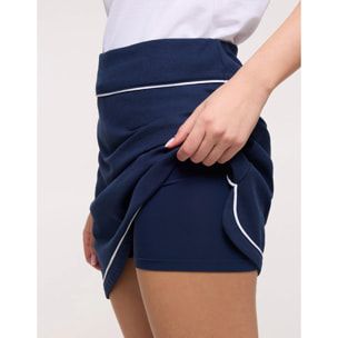 Falda Mini Deportiva Azul Marino - Fartec