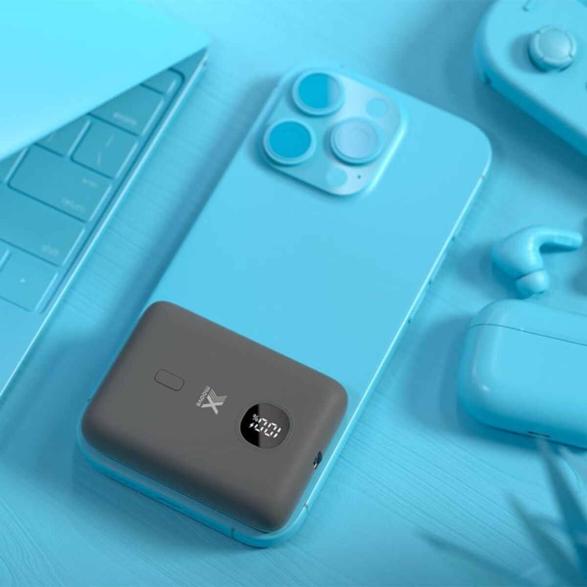 Batterie externe XMOOVE 10000 mAh 18W USB-C