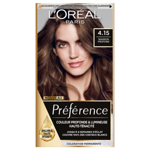 L'Oréal Paris Préférence Coloration 4.15 Caracas Marron glacé