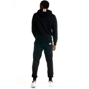 Tuta da uomo con cappuccio e zip Leone 1947 Apparel Vintage Small Logo