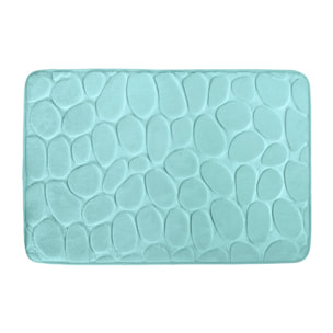 Tapis de bain Microfibre PEBBLE Vert pastel MSV