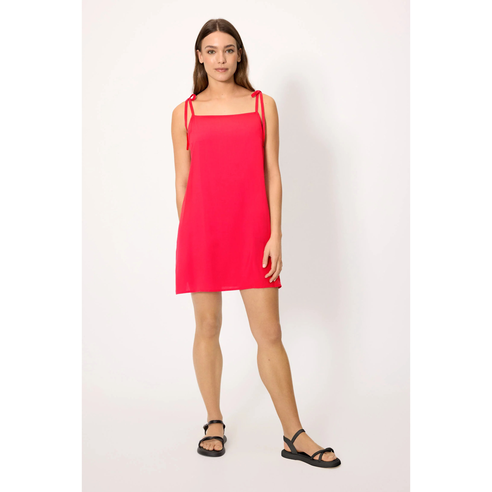 Vestito corto Arancio