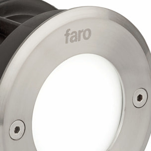 LED-18 Lampe encastrable ronde inox 3000K