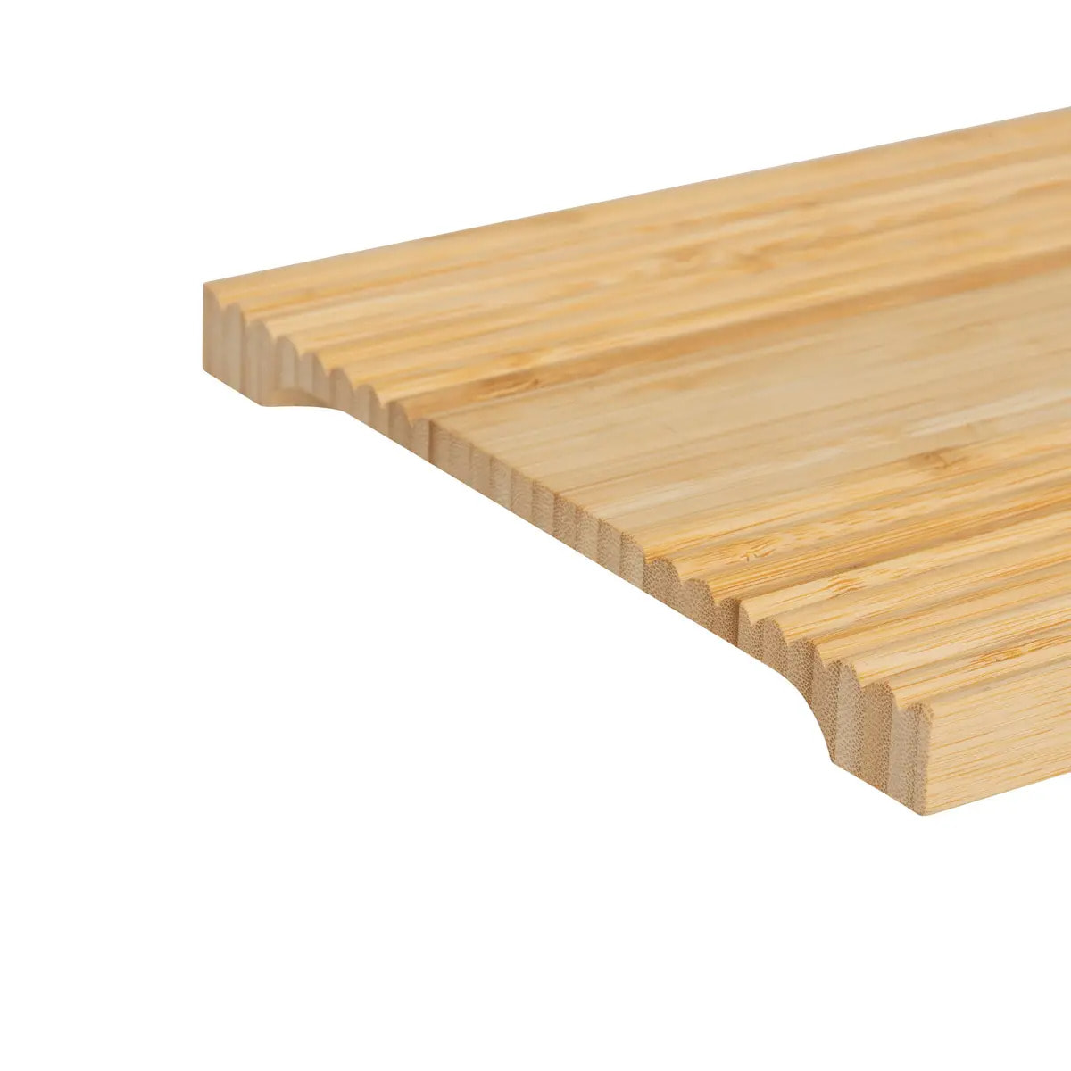 Planche à découper avec rainures en bambou 30x24cm