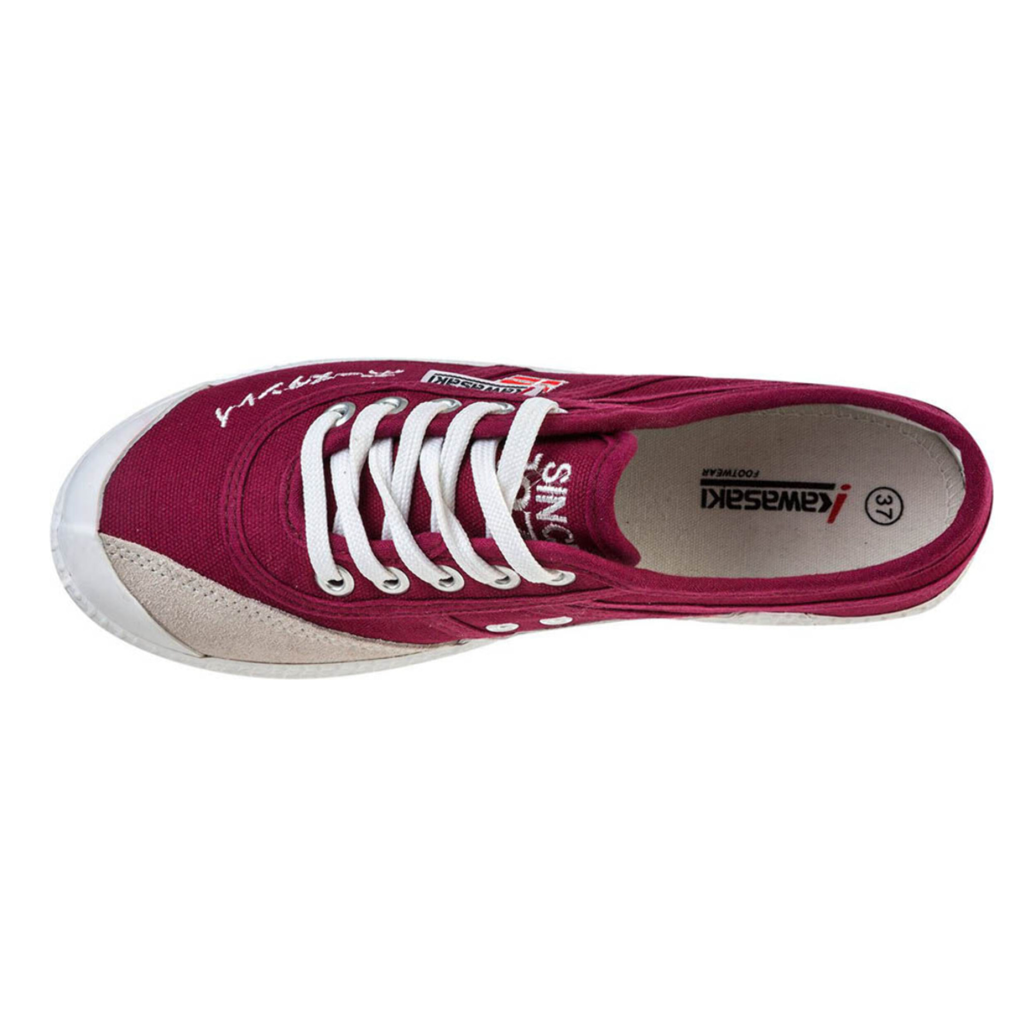 Zapatillas Sneaker para Hombre - KAWASAKI Signature Canvas Shoe K202601 4055 Beet Red