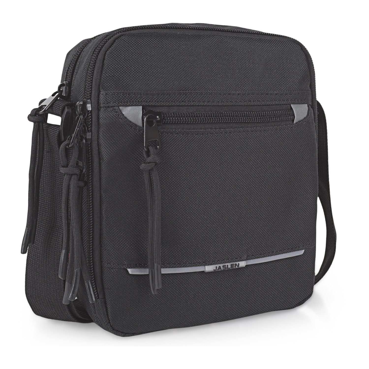 Bandolera Hombre Textil Jaslen Norwich Negro