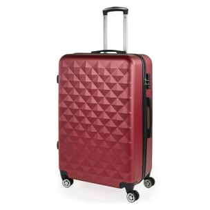 Trolley Frande 70 Cms Itaca Diamond Granate