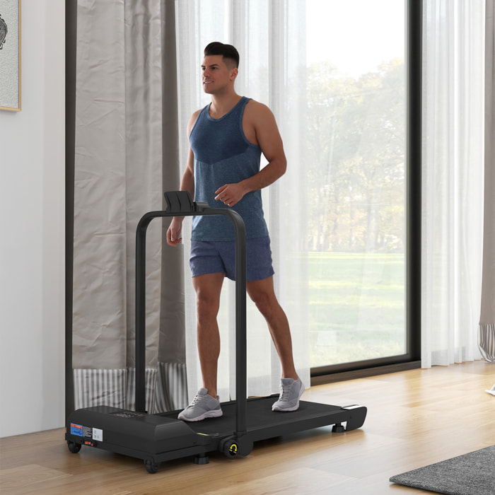 Tapis de course pliable 10 Km/h max. 38x100 cm télécommande écran LED multifonction