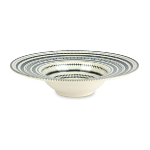 Set 6 piatti fondi Excelsa – Etnico, Ceramica Multicolore