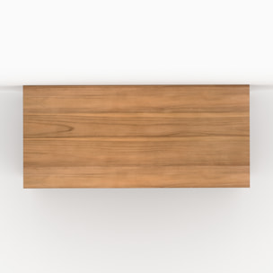 Meuble de salle de bain en bois de teck 120 cm - César