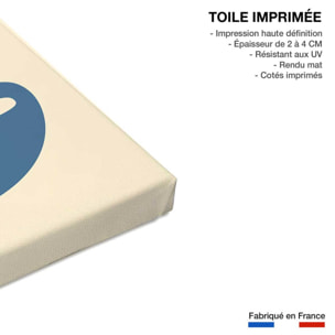 Tableau amis pour la vie Toile imprimée