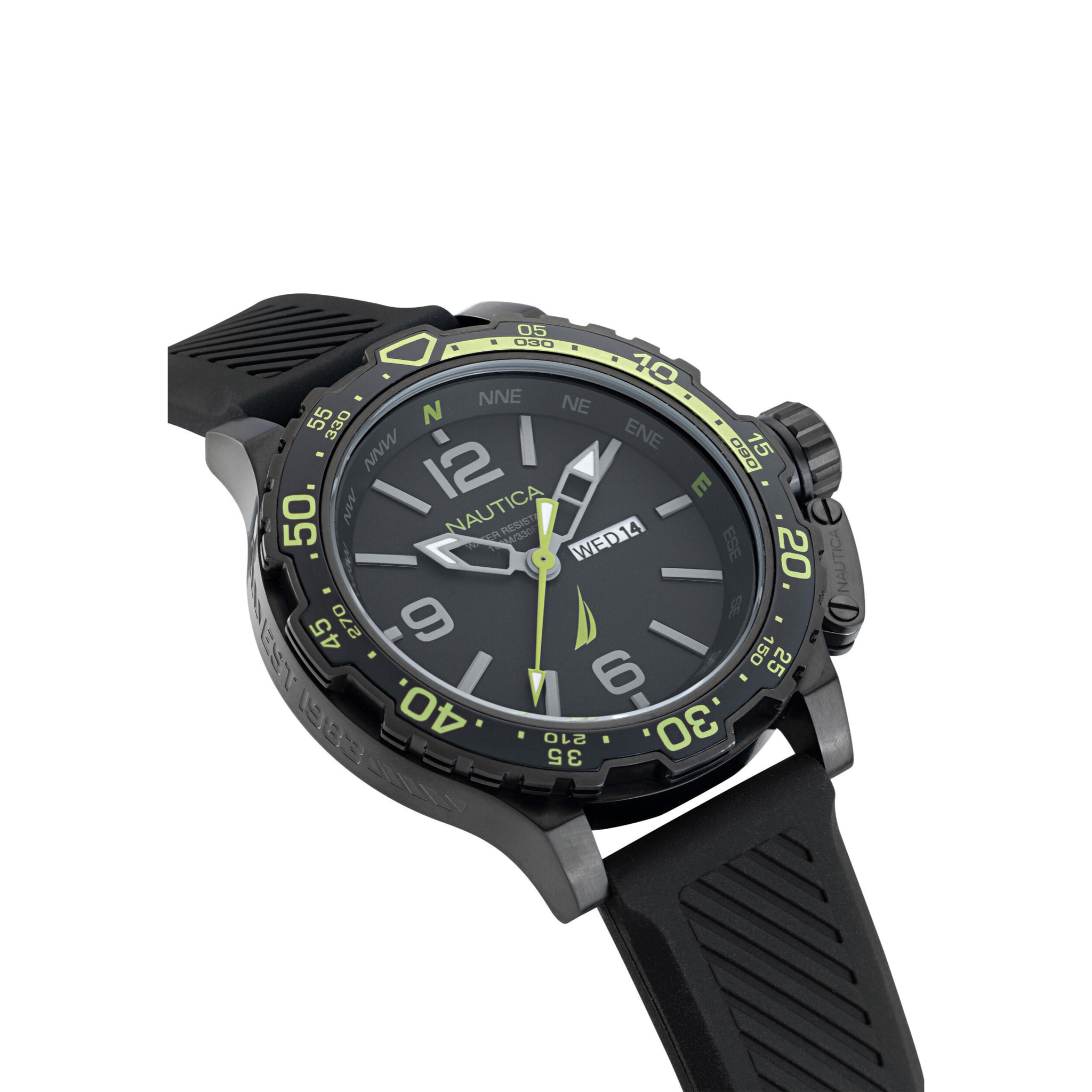 Nautica Orologio Analogico Al Quarzo Glenrock Lagoon