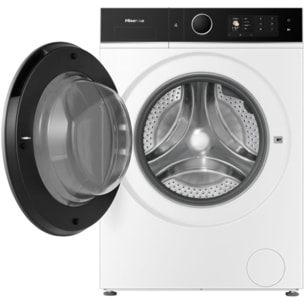 Lave linge séchant hublot HISENSE WD5I1245BWRH - 12/8 kg - 1400 tr/min - Classe A - Moteur Inverter - Dosage automatique - Connecté