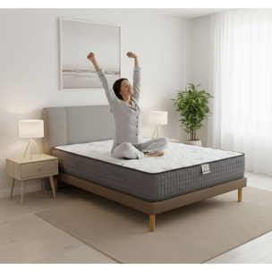 Materasso Sole Singolo Memory H25 90x190 Tessuto Antiacaro - Anallergico - Antibatterico - Ergonomico - Traspirante