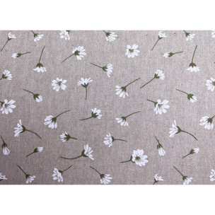 Tovaglia Cucina In Misto Cotone Made In Italy Disegno Margheritine 140x140