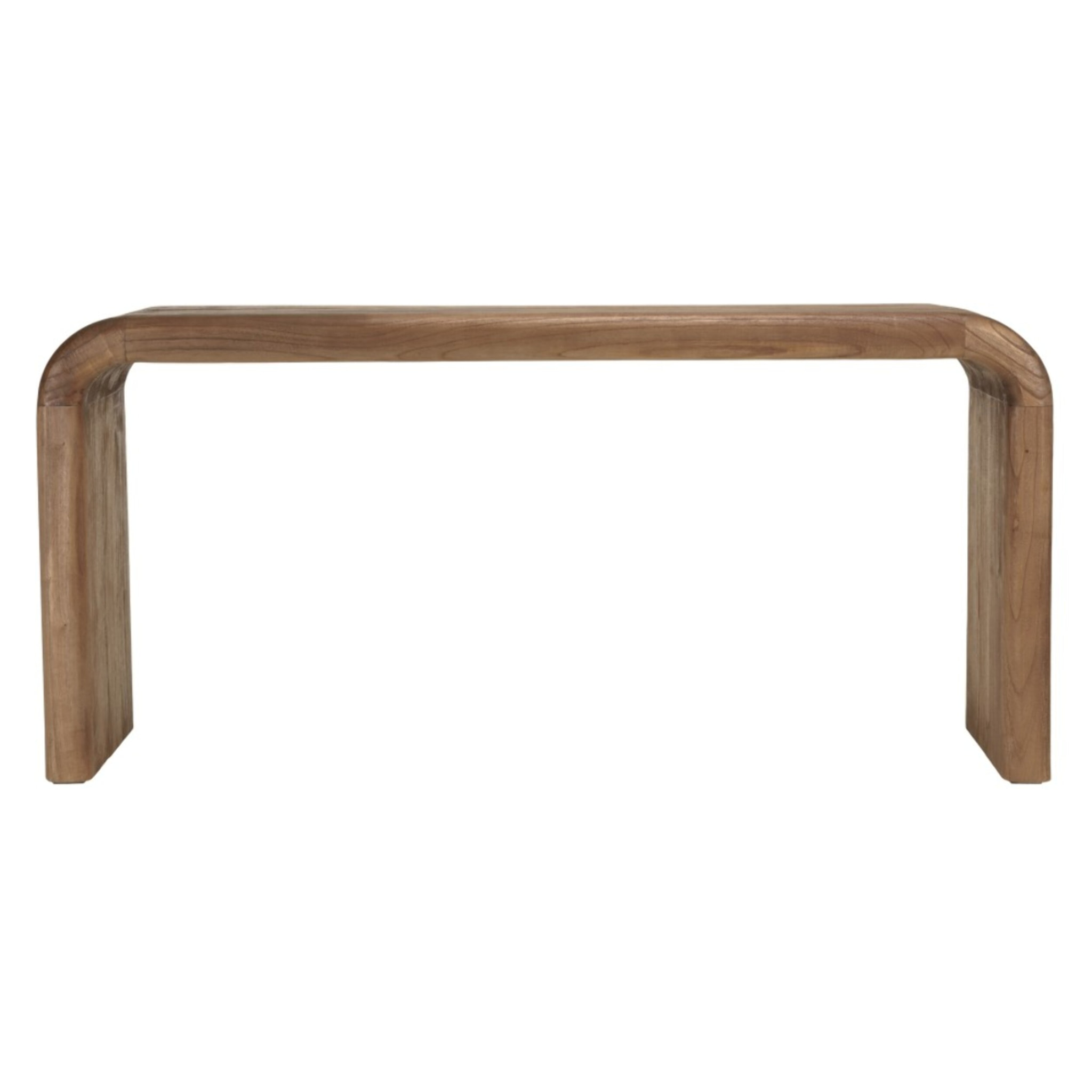 ROMY - Console épurée en bois de mindi