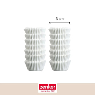 Set pâtisserie avec 240 moules à muffins en papier, 2 bols à mixer, verre mesureur et spatule Zenker