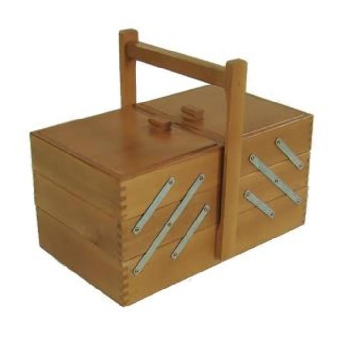 Portalavoro noce cm34xh18/29,5x20 in legno di faggio made in italy