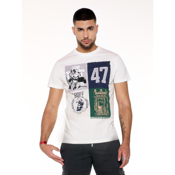 Camiseta de hombre "Iconic Vintage" de manga corta con estampados vintage