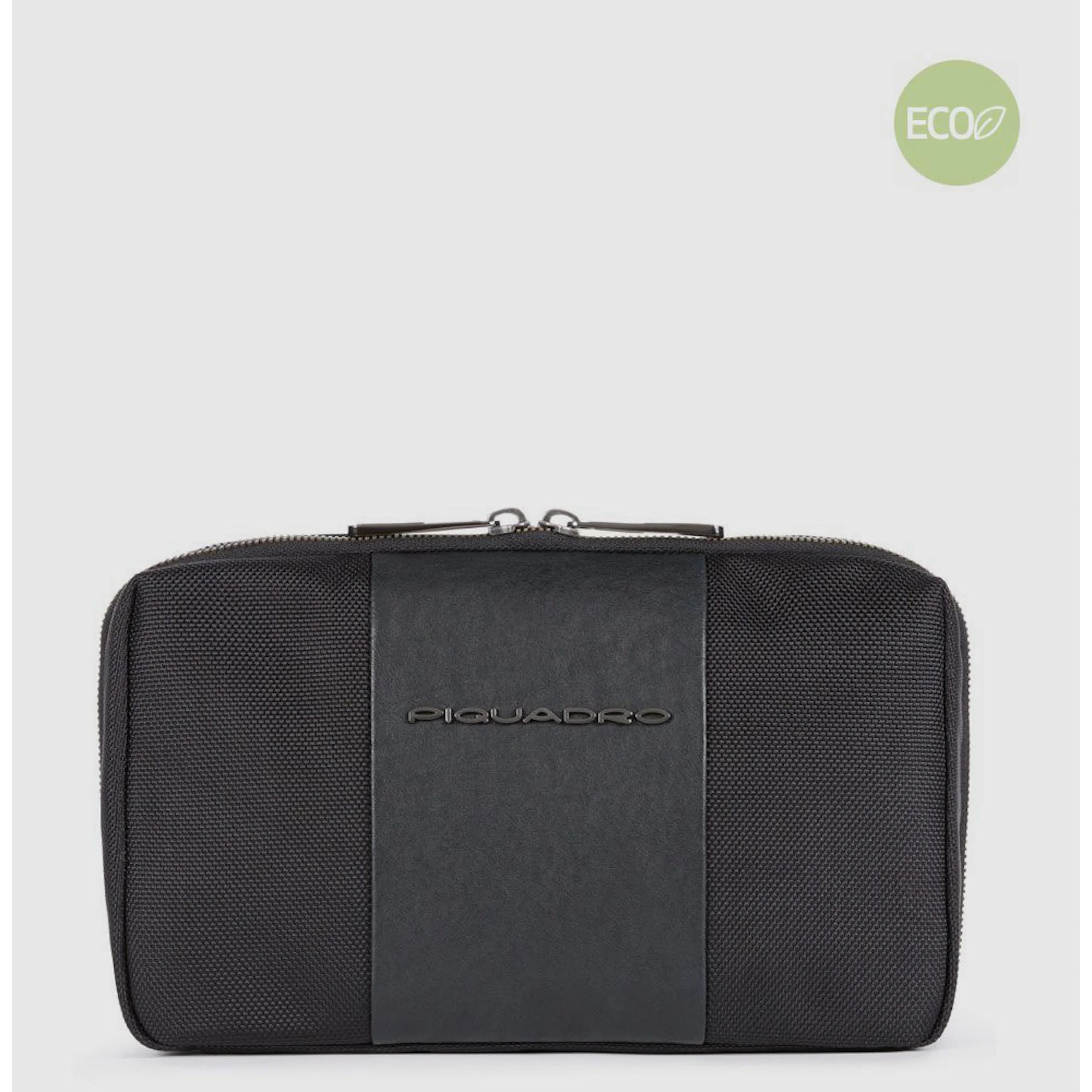 Piquadro Astuccio portacavi in tessuto riciclato