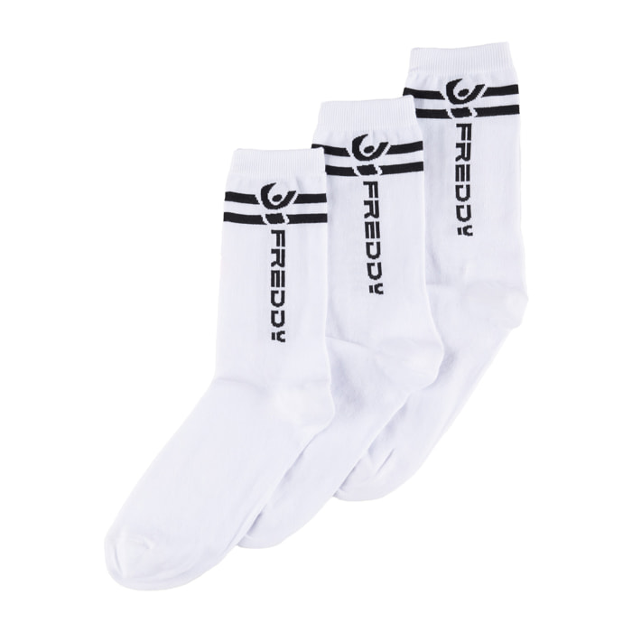Calzini taglio medio con logo - Pack da 3 paia