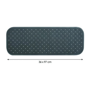 tapis Fond de baignoire antidérapant Caoutchouc CLASS Gris MSV