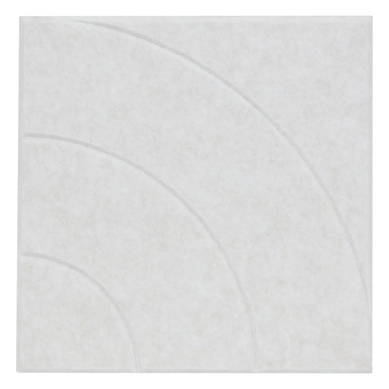 Lot de 4 panneaux décoratifs Feutrine gris 30x30cm