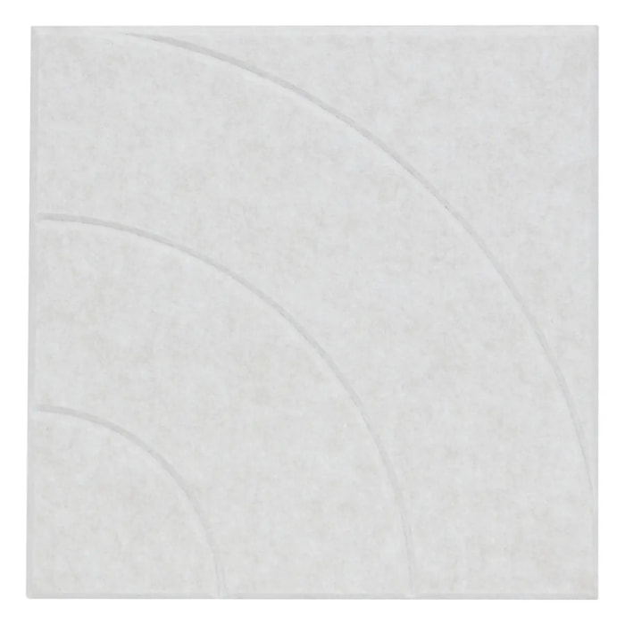 Lot de 4 panneaux décoratifs Feutrine gris 30x30cm