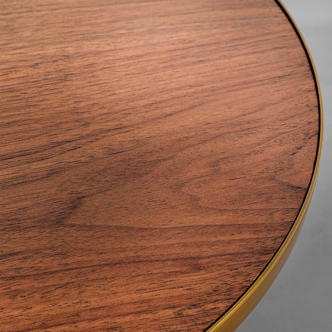 Table d'appoint Cono 50cm noyer Kare Design