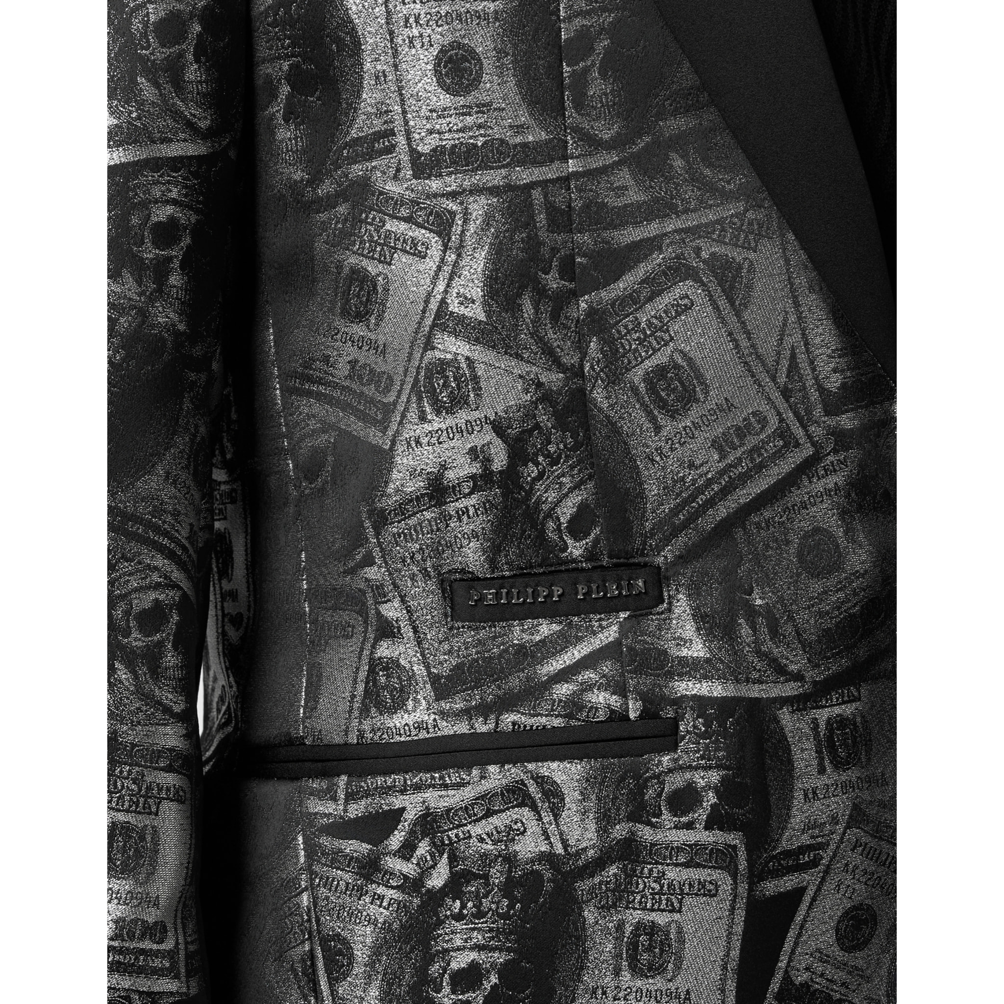 PHILIPP PLEIN Blazer All-Over Plein Dollars