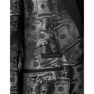 PHILIPP PLEIN Blazer All-Over Plein Dollars