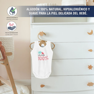Body bebé tirantes personalizado frases