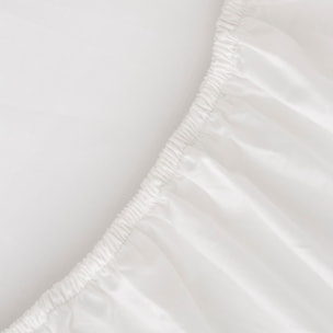 Drap housse réglable 100% algodón BLANC