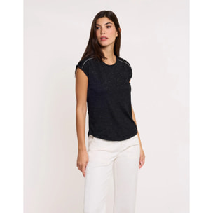 Camiseta Manga Corta Negro - Shimero 26