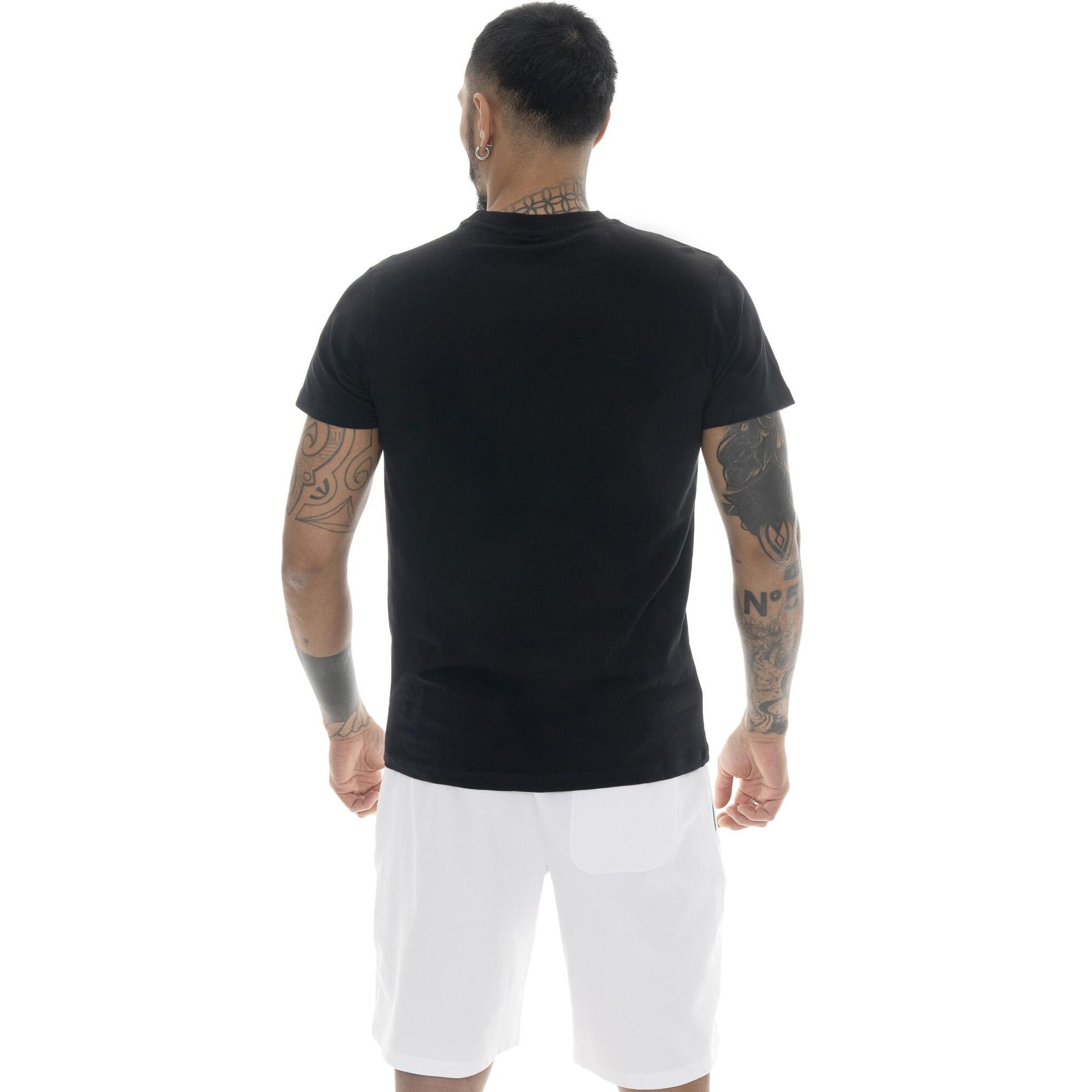 T-shirt da uomo in cotone elasticizzato Leone Boxing Legend