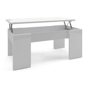 Mesa de centro elevable Vita Blanco Artik (Blanco Mate)