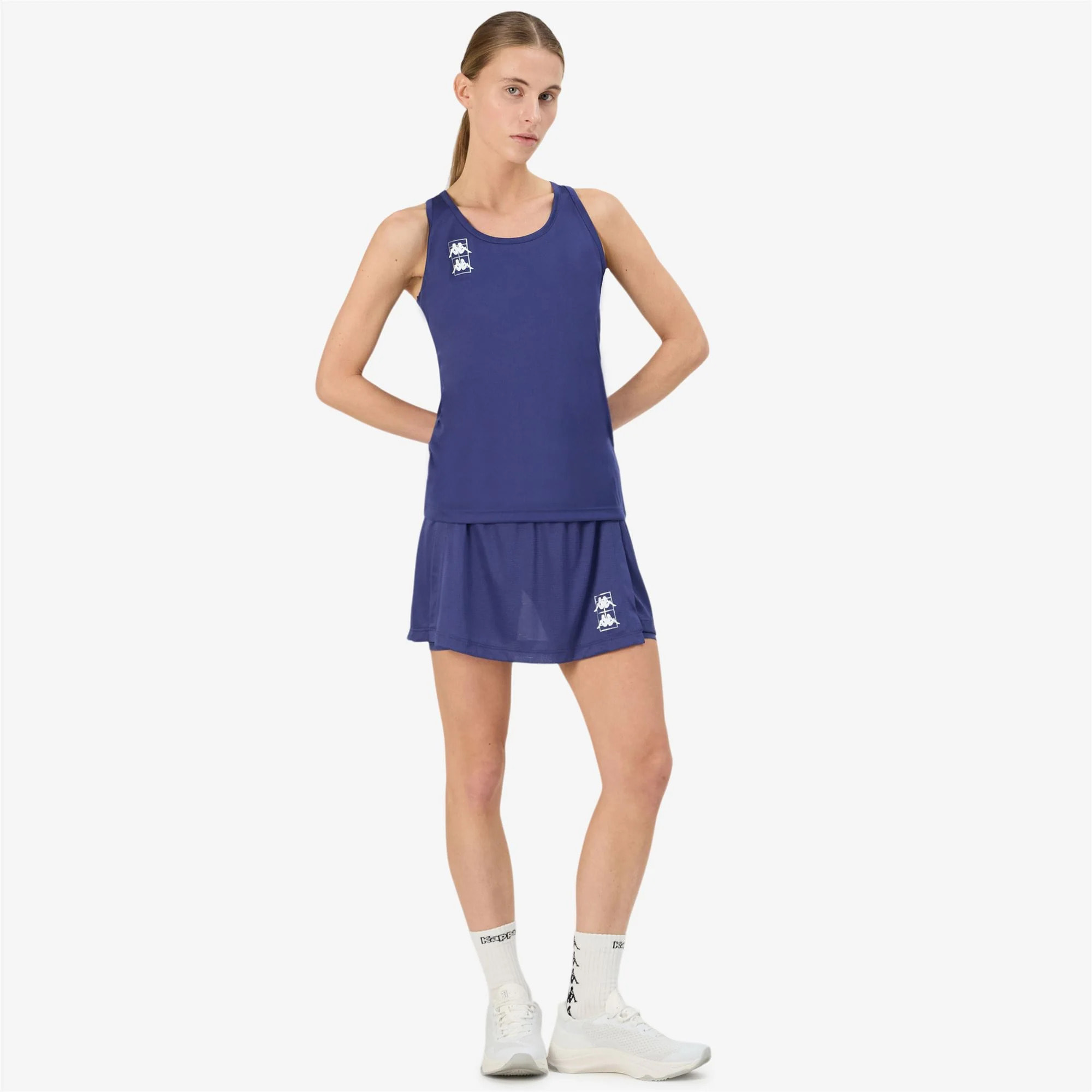 Kappa - Gonne Donna Blu - Kombat Padel Fevasi