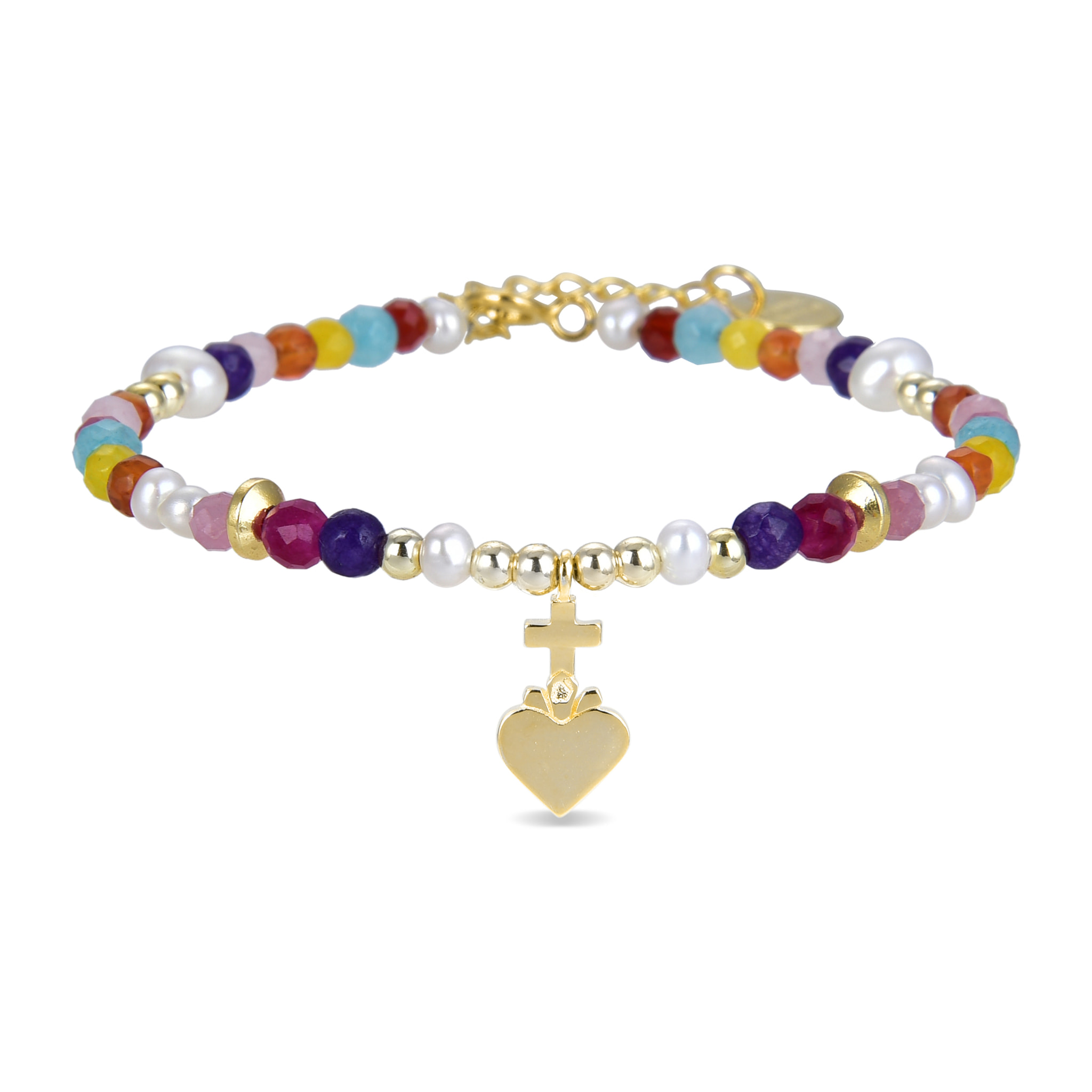 Pulsera Nymox acabado oro amarillo 18k