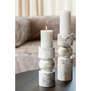 J-Line chandelier Marbre - pierre - beige - small