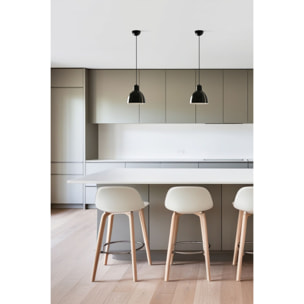 VENICE 200 Lampe suspension noire