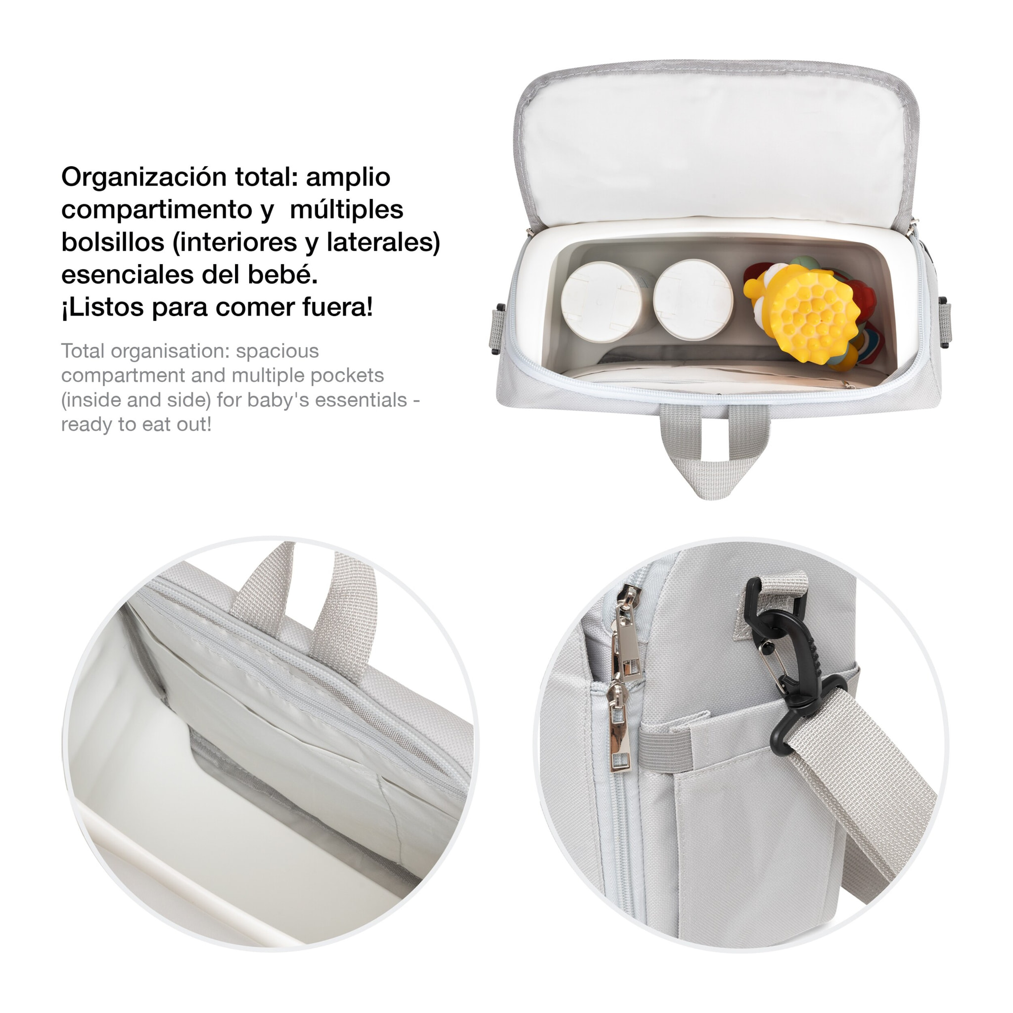 Elevador Real Madrid Gris